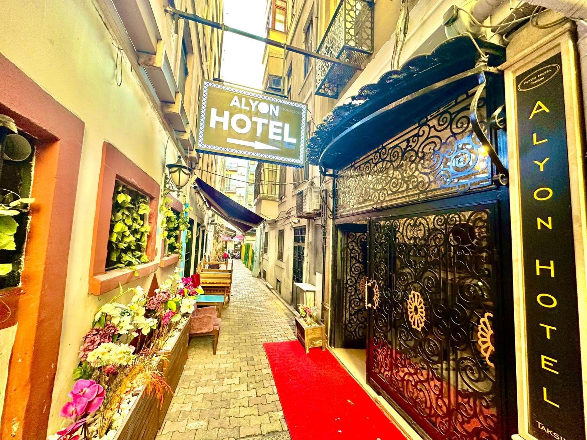 Alyon Hotel Taksim Istanbul Exterior photo